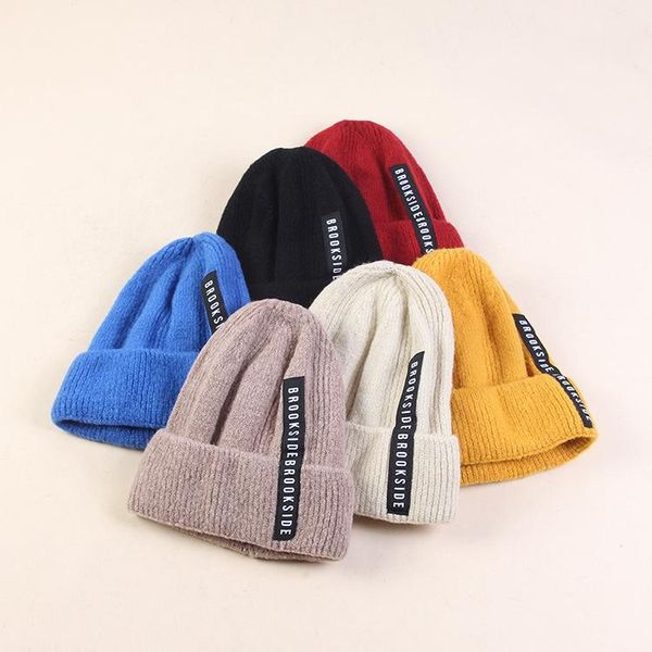 

beanies winter beanie hats fashion thermal bouncy knit womens hat