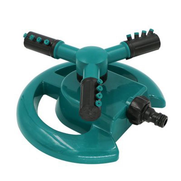 

garden sprinkler automatic watering 3 arm sprinklers water sprayer 360 rotation for lawn irrigation 20.4x18x9.5cm tb sale