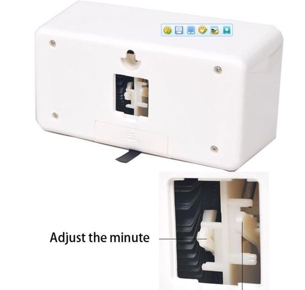 

unique retro clock cube desk table wall kitchen si sqcgzt homes2007