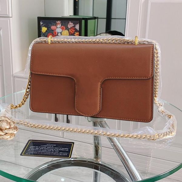 

bags classic thick fashion retro love heart box chain shoulder bag genuine leather lady messenger crossbody handbag purse vlbzk qynf