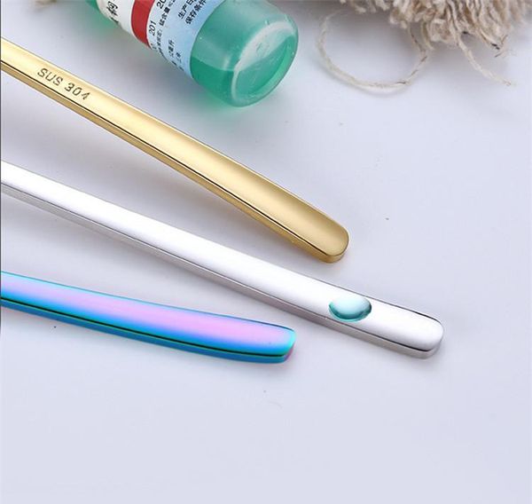 

multifuntional spork 2 in 1 silverware fork spoon colored stainless steel 304 gold bbyjiy garden2010