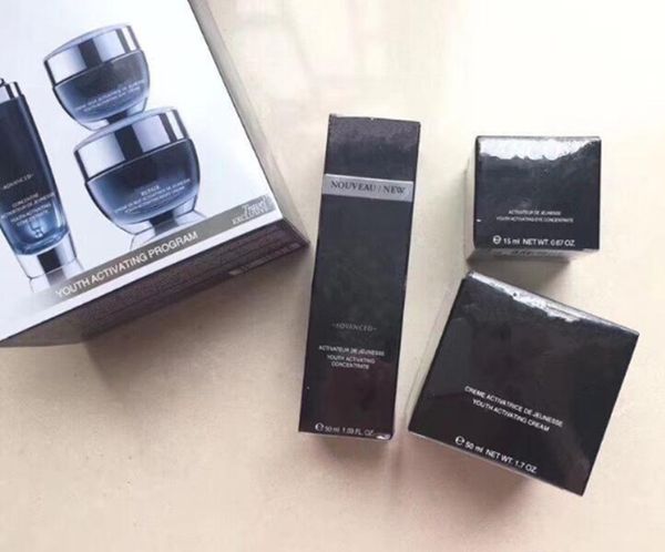 

new genifique advanced youth activating concentrate 3pcs set 50ml face cream +15ml eye cream +50ml facial essence