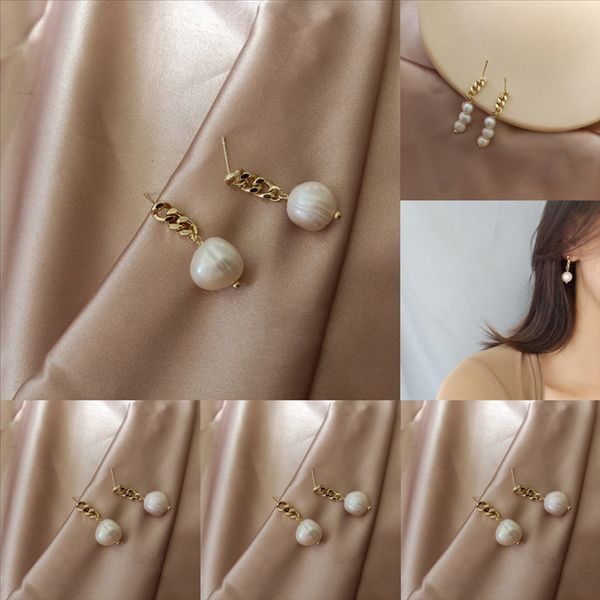 

ruzs wedding white women zircon for earring push-back earring square party engagement dener stud earring, Golden