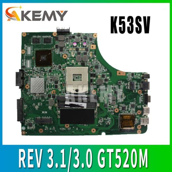 

k53sv motherboard rev 3.1/3.0 gt520m for asus k53s a53s k53sv k53sj p53sj x53s lapmotherboard mainboard test 100% ok1