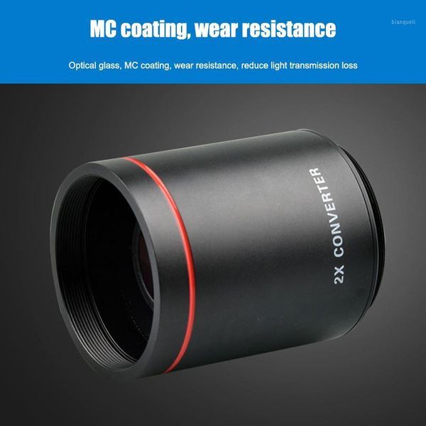 

2x teleconverter lens for foldback telescope t2-mount uniserval nc991