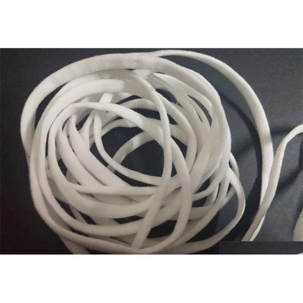 

3/4/5mm self-made elastic band elastic mask ear rope disposable environmental protection white round loose mask ear qylxcn ppshop01