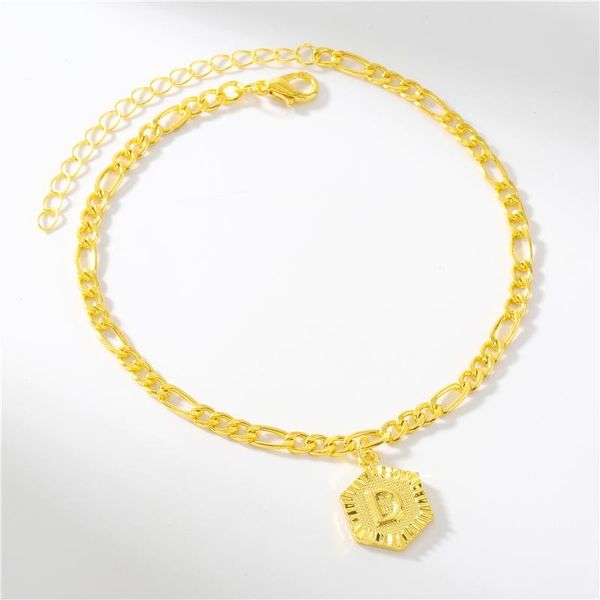 

а я исходное письмо ножной для женщин позолоченные ножные 21см 10см extender gold chain alphabet foot аксессуары ювелирные изделия кпт jlldl, Red;blue