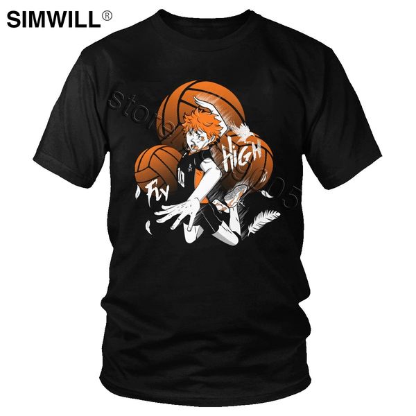 

classic ga haikyuu karasuno high tshirt short sleeved pure tee anime bokuto oya volleyball shoyo hinata hooded sweatshirt hoodie men t shirt