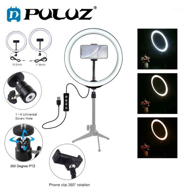 

flash heads puluz phone ring light aro de luz ringlight maquiagem profissional completa selfie luminaria youtube video lamparas aros luz1
