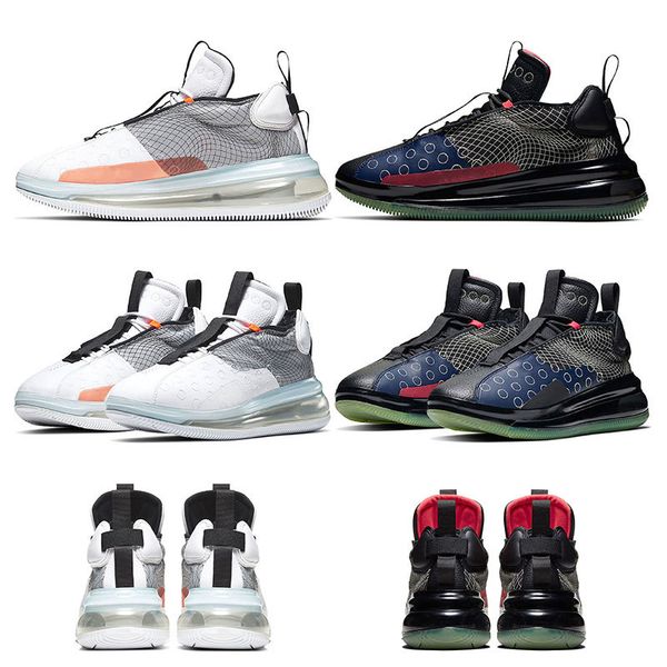 

wave running shoes for men new arrivel orbit black wolf grey avant garde function sci fi sports sneakers trainers size 40-46 ing