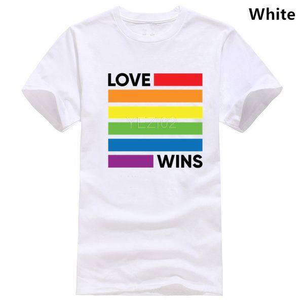 

krissy love wins lgbt rainbow men's t-shirt maglietta sport hooded sweatshirt hoodie