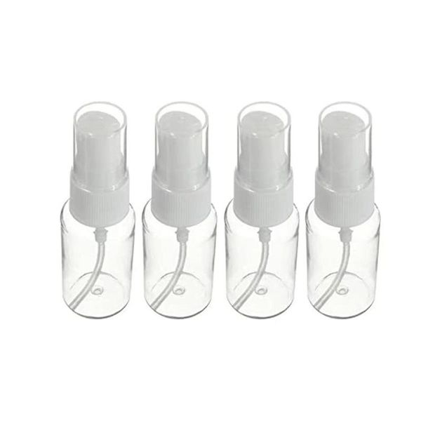

storage bottles & jars 4pcs clear plastic spray bottle portable mini design empty cosmetic containers refillable travel