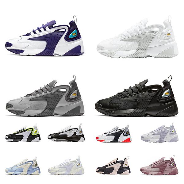 

tekno zoom 2k men women running shoes volt triple white black wolf grey royal blue flat trainer mens sports sneaker