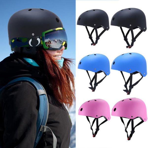 

ski helmets abs skateboarding protective helmet safety for outdoor climbing skiing bicycle sports hip hop roller skating