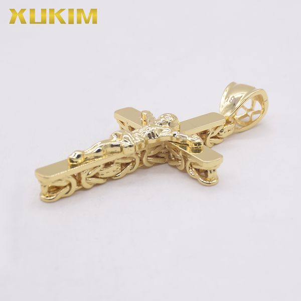 

xcp888 xukim jewelry gold penadnt byzantine cross pendant 0927, Silver