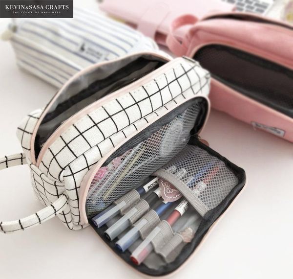 

colors case 20 pencil kawaii supplies school pouch capacity large pencils bag box pen case pencil school pencilcase stationery jllvm