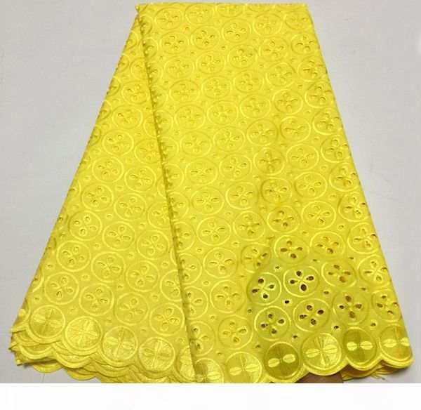 

nigerian yellow african lace fabric for men women cotton dry lace fabric swiss voile lace in switzerland, Black;white