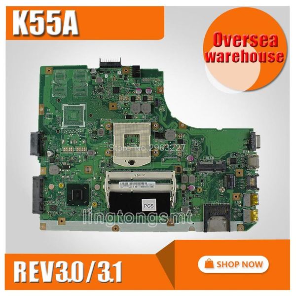 

motherboards k55a motherboard rev 3.0/3.1 hm76 chipset for asus k55vd lapmainboard test 100% ok
