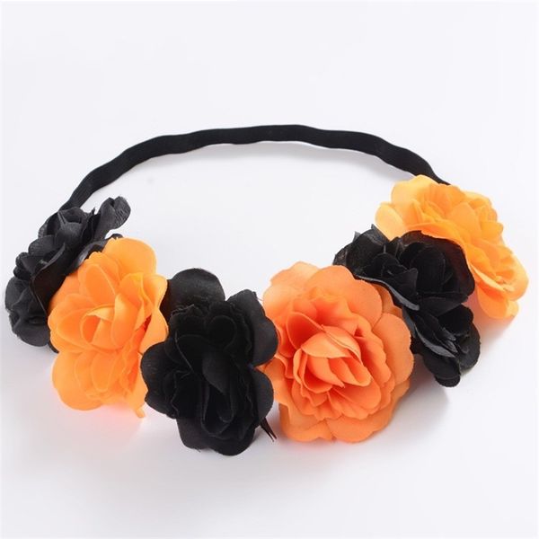 

new simulation flower headband 12 colors christmas halloween headband wreath european and american headdress 131 k2