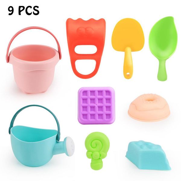 

9 17pcs soft plastic beach toys set for kids atv beach shovel outdoor combination play water sand mold children game toy wmtzfo xhlove