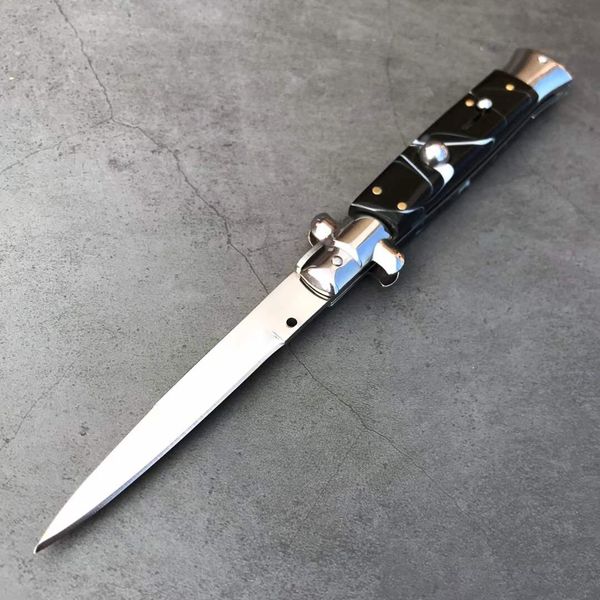 Neue 2021 Mafia Automatische Messer Schlange Klinge 5 Stil Griff Stahl Kopf Gauntlet Taktisches Messer Outdoor Survival Tool EDC Selbstverteidigung Messer