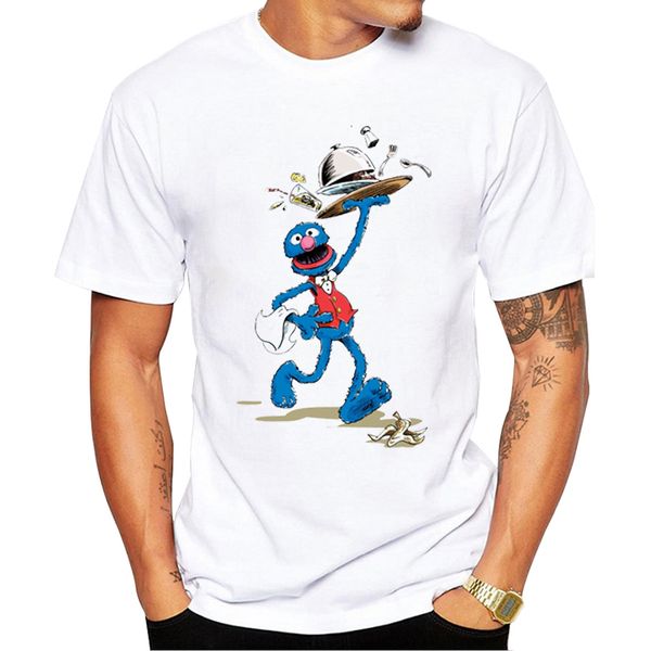 

teehub funny vintage grover the waiter printed short sleeve super grover hipster tees sport hooded sweatshirt hoodie t shirt