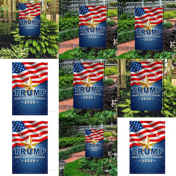 

2020 donald trump flag keep america great for president election campaign banner 30x45cm garden flags lawn decoration b61201