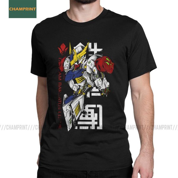 

barbatos damaged gundam anime mech robot ga mecha japan harajuku gunpla tee short sleeve pure 6xl sport hooded sweatshirt hoodie men t shirt