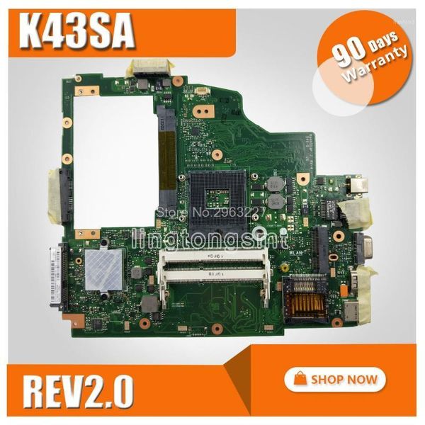 

motherboards k43sa motherboard rev 2.0 hm65 for asus a43s x43s k43s a43sa lapmainboard test ok1