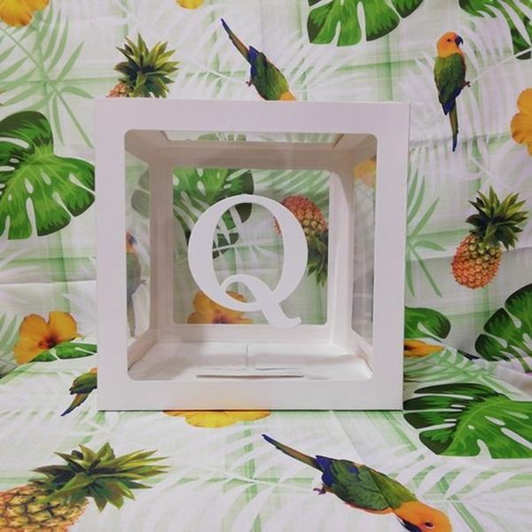 

baby shower украшения прозрачные шары box имя возраст box ребенок первый one birthday party decor подарков бейби шауэр украшение дома sqciji