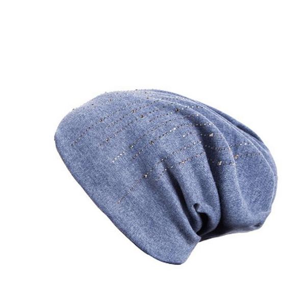 

simple women's hats men rhinestone elegant wool beanie fashion new 2018 winter knitted hat female skullies beanies wmtuwq yyysports, Black;white