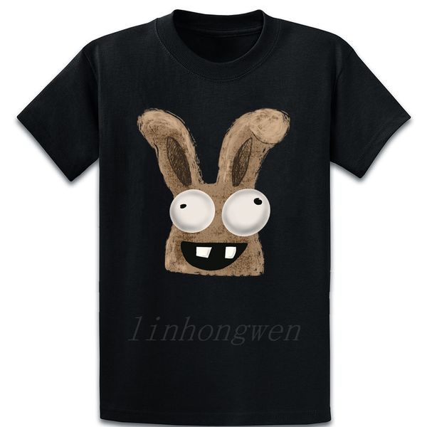 

сумасшедший кролик футболка мода создать basic solid spring crew neck с коротким рукавом письмо graphic рубашка спорта толстовка с капюшоном