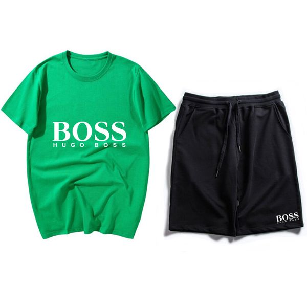 

20ss summer designer sweatshirt men pullover running sportswear men short sleeve jogging pants fashion sweat sportswear -3xl, Gray