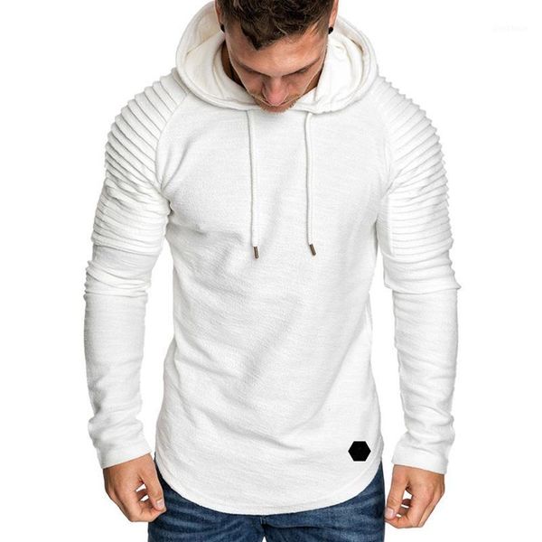 

gym clothing men 2021 basic hoodies brand male long sleeve solid sport hoodie spring autumn skateboard hooded sweatshirt1, White;black