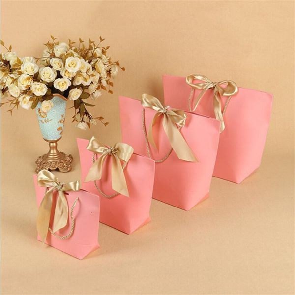 

gift boutique paper bag clothes packing for birthday wedding baby shower present wrap 5 colors