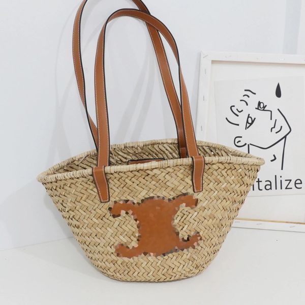 

straw water grass woven handbag multi size holiday cabbage basket p girl bag