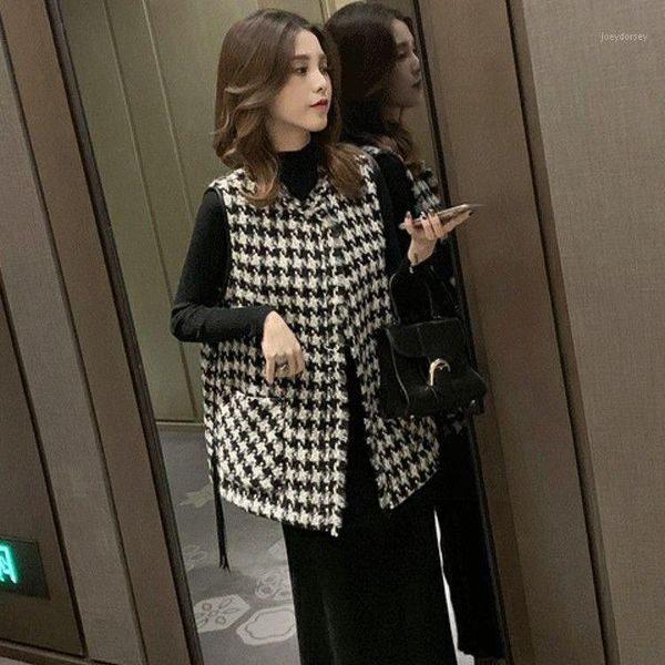 

new jacket jacket women's korean version of small fragrant vest1, White