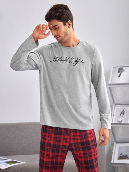 

men letter graphic pj z16i#, Black;brown