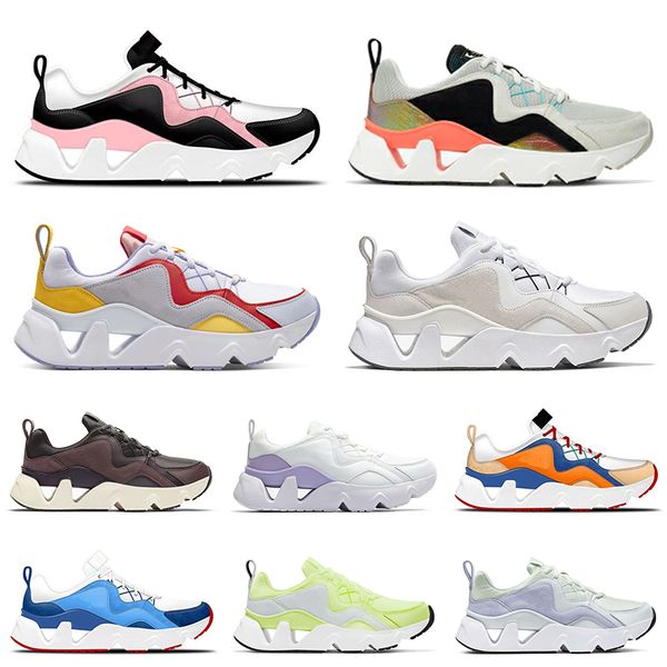 

new quality 2020 ryz 365 women sneakers running shoes pink roes triple white volt men women royal blue silver trainers sport shoes 36-44