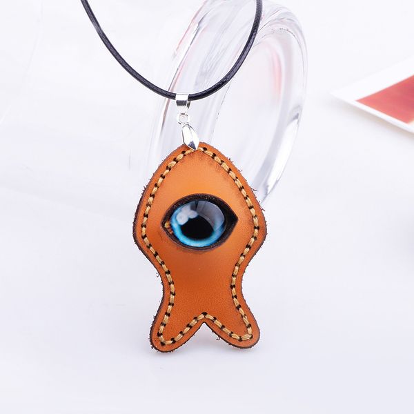 

new tropical love fish rubik's cube crystal eye handmade head skin jewelry sale, Silver