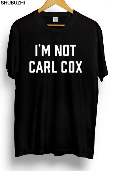 

i'm not carl cox printed slogan techno house underground dj legend ibiza shubuzhi summer brand print hooded sweatshirt hoodie men t shi