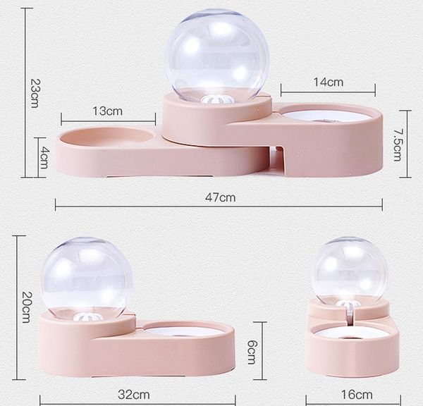 

1.8l matic pet buak food feeder bubble pet bowls cat water fountain собака котенок кормление контейнер для воды дозатор для дома jllanok