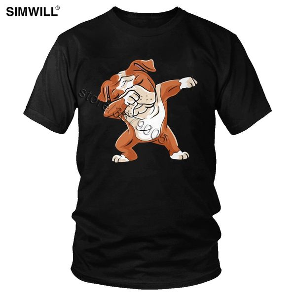 

funny dabbing english bulldog tee cool design short sleeved o neck lovely british dog gift sport hooded sweatshirt hoodie men t shirt