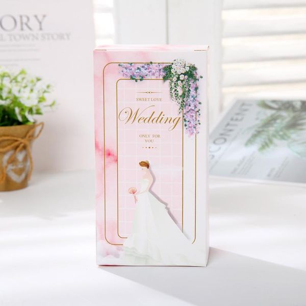 

korean wedding candy box customization with hand gift box creative open window box alphabet printing gift spot wholesale new bbyafq sweet07