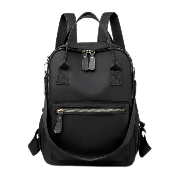 

abdb-women's simple backpack wild large capacity oxford backpack