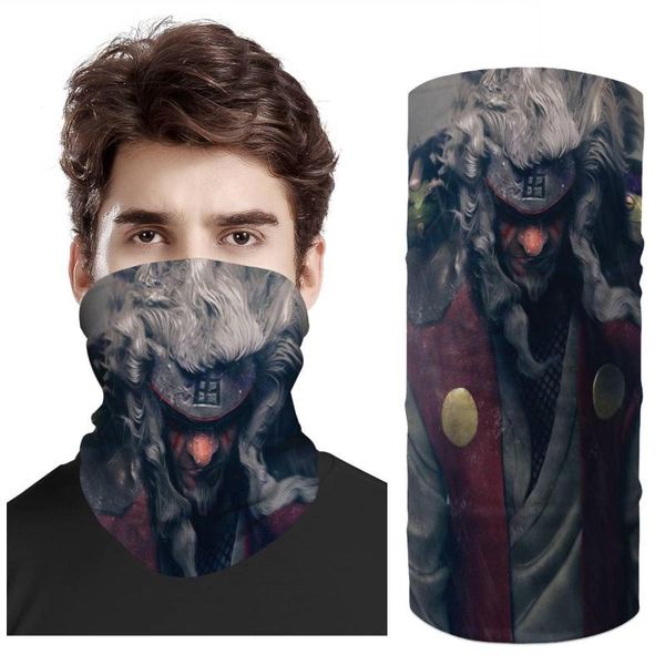 

scarves anime naruto custom mode bandana scarf ring multifunctional seamless tubular magic bandanas tube headband hijab, Blue;gray