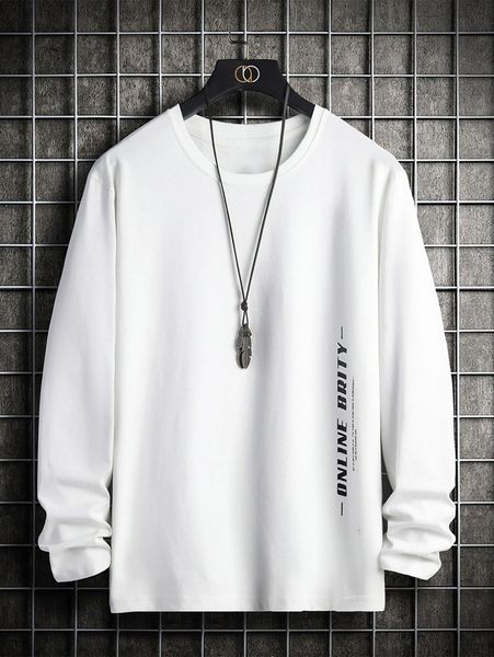 

men letter graphic tee u3wl#, White;black