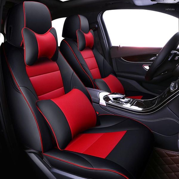 

zhoushenglee custom car seat covers for kia niro kx1 cadenza shuma carens carnival vq borrego opirus sorento car accessories1