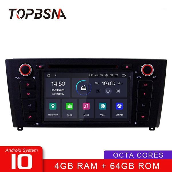 

sna android 10 car multimedia player for 1 series e81/e82/e88 2004-2011 wifi gps navigation stereo ips automotive 4g+64g1