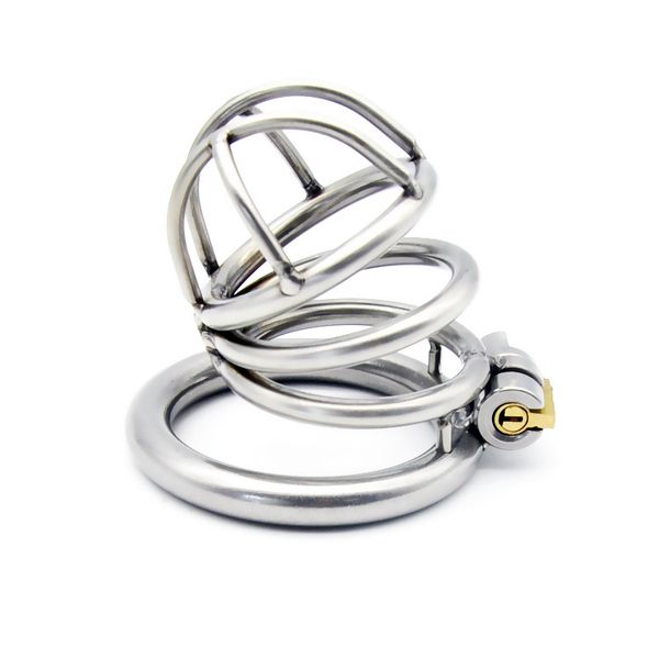 

new lock chastity cage a231-2 stainless steel cock device 304 eaeku